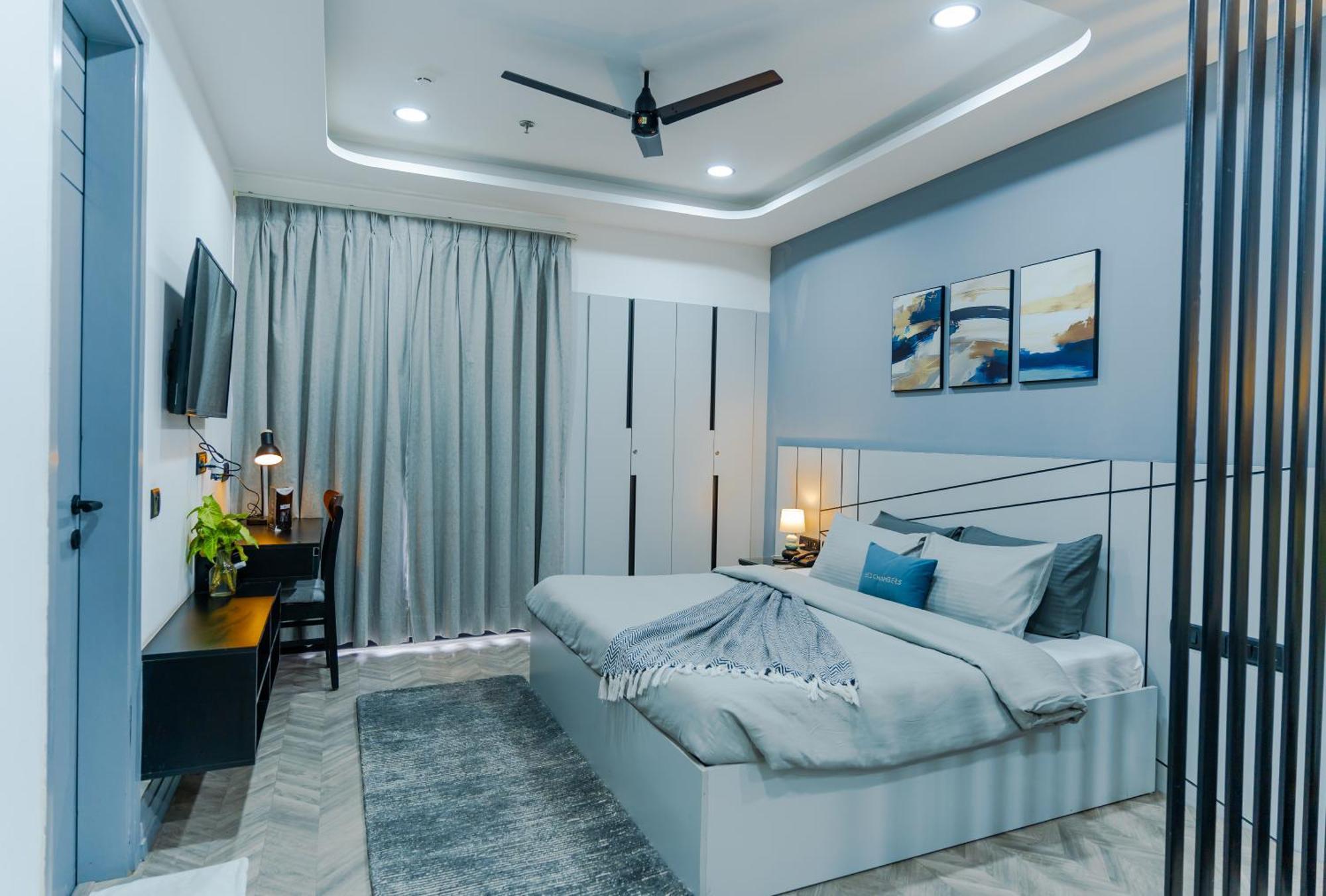 Bedchambers Luxury Apartment Near Golf Course Road Gurgaon Zewnętrze zdjęcie