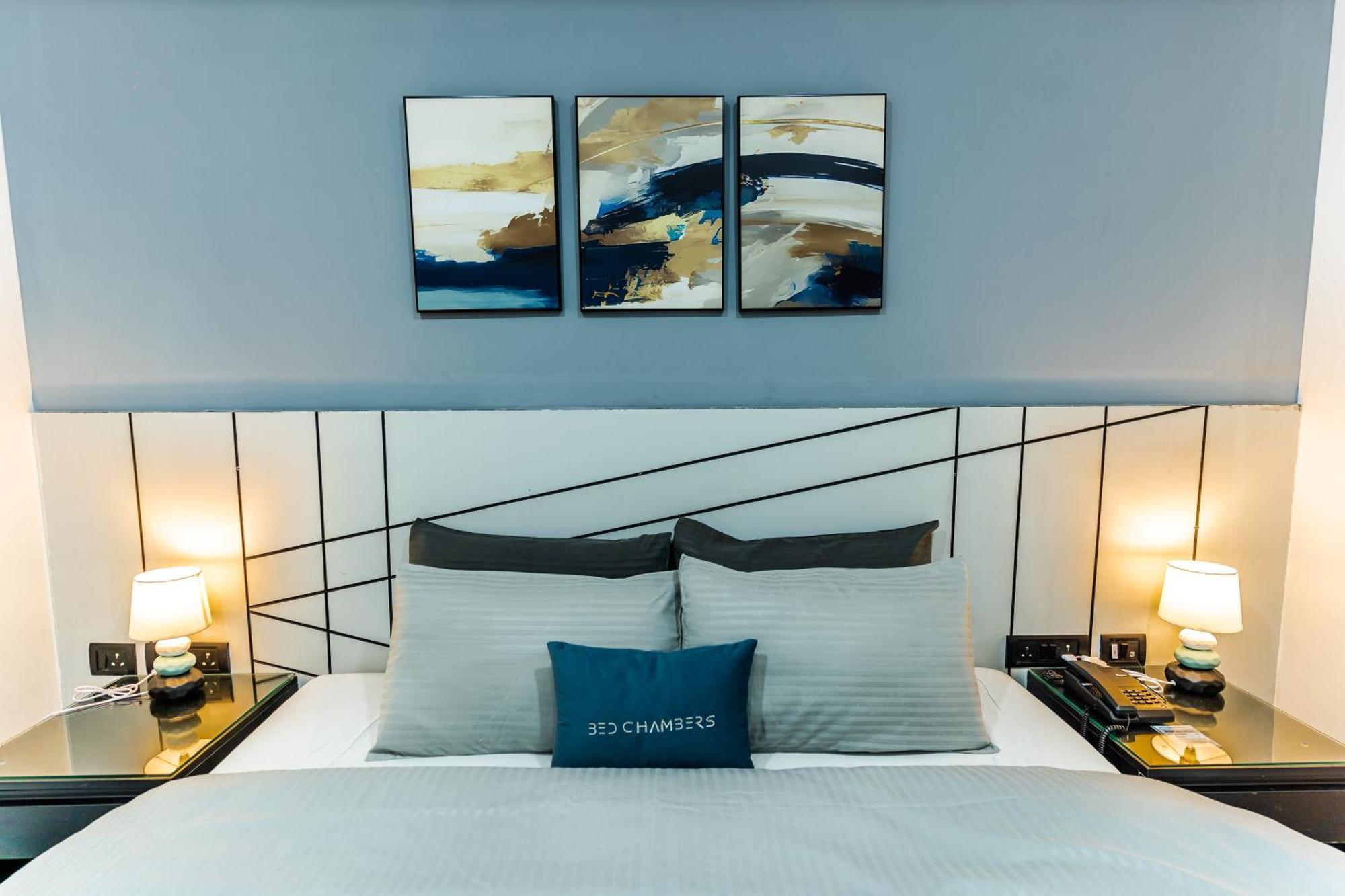 Bedchambers Luxury Apartment Near Golf Course Road Gurgaon Zewnętrze zdjęcie